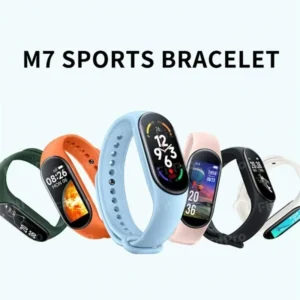 M7 Sport relógio inteligente para homens e mulheres, Smartband, freqüência cardíaca, rastreador de fitness, rastreador de pressão arterial, Smartband 7